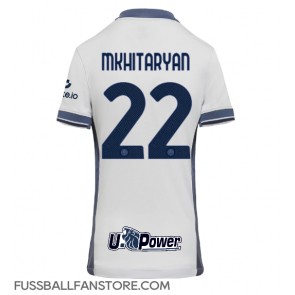 Inter Milan Henrikh Mkhitaryan #22 Replik Auswärtstrikot Damen 2024-25 Kurzarm